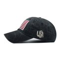 thumbnail image 3 of AOOCHASLIY Hats for Women Clearance Adult Classic American Flag Washed Old Letter American Sunshade Baseball Cap, 3 of 7