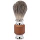 thumbnail image 1 of Brocha de afeitar para barba para hombre, mango de madera de goma, limpieza Facial, cepillo de recorte espumoso para peluquería, 1 of 8