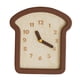 thumbnail image 5 of Reloj de pared de madera con forma de pan, bonito y creativo, de 9 x 9,8 pulgadas, silencioso, regalo de inauguración de la casa, fácil de instalar, 5 of 9