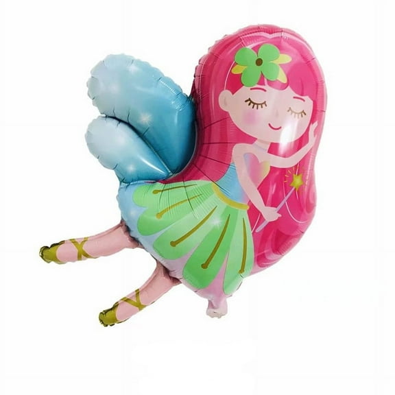 Fairy Shaped Mylar Balloon Large Fairy Balloon For Celebrations Decorations