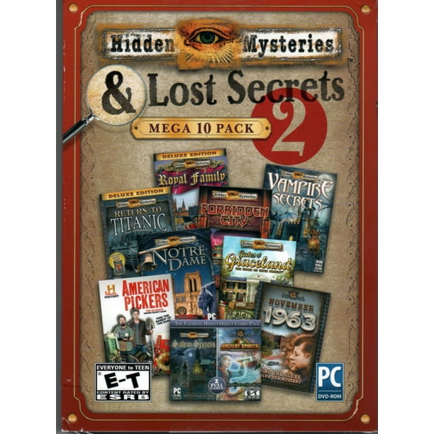 Hidden Mysteries Lost Secret Mega Pack Pc Walmart Com Walmart Com - roblox mining simulator ancient artifact roblox how to get