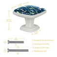 thumbnail image 4 of 4PCS Square Cabinet Fluorescence Knob Glowing in the Dark Furniture Drawer Pulls Handle with Screws Dinosaur, 4 of 5