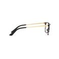 thumbnail image 3 of DOLCE & GABBANA DG3347 911 Cube Black/Gold Rectangle  Eyeglasses 56mm, 3 of 3