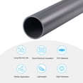 thumbnail image 3 of Uxcell Rigid Round Pipe Light Grey 1.42 x 1.57"(ID*OD) High Impact for Water Pipe Crafts Cable Sleeve, 3 of 6