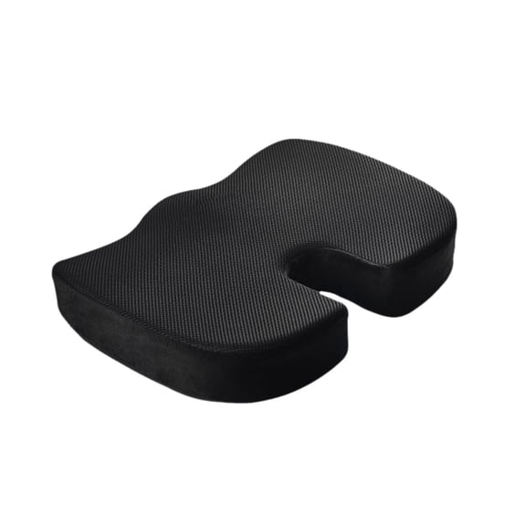 Gel Enhanced Memory Foam Seat Cushion U Shaped Ergonomic Non for Car Office Computer Chair Driving Coccyx Support