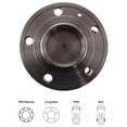 thumbnail image 2 of Wheel Hub Compatible with 2001-2009 Volvo S60 2001-2007 V70 5Cyl 2.5L 2.4L 2.3L Rear, Left Driver or Right Passenger Bearing included, 2 of 5