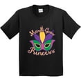thumbnail image 3 of Inktastic Mardi Gras Princess Youth T-Shirt, 3 of 5