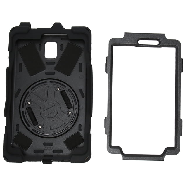 Tablet Protective Case, Perfect Fit Tablet Shockproof Case Precise Cutouts Black with Removable Shoulder Strap for Active 3 2020 T570 8 Inch Tablet