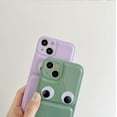 thumbnail image 4 of Compatible with iPhone 13 Pro Max Candy Color Case Glossy Big Eyes Cute Funny Thin Slim Soft Lens Protection Aesthetic Shockproof Protective Cover for Women Girls, 4 of 12