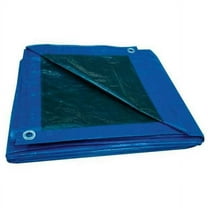 Standard Duty Tarp, 48 ft x 79 ft 4 in, 5.1 Mil, Blue, Polyethylene