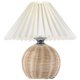 thumbnail image 2 of Table Lamp with Pleated Lampshade Small Night Light Bedside Desk Light Bedroom Table Light, 2 of 4