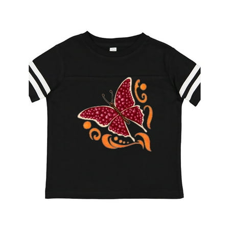 

Inktastic Pomegranate Butterfly Gift Toddler Boy or Toddler Girl T-Shirt