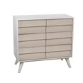 thumbnail image 2 of Home Fare Duotone Louvered Two Door Chest, 2 of 6