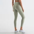 thumbnail image 2 of Sevpuikl Women's High-Waisted Butt-Lifting Leggings with Tummy Control, Opaque, Elastic, Soft and Stretchy for Yoga and Running(Green-1,S), 2 of 4
