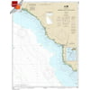 NOAA Chart 11407: Horseshoe Point to Rock Islands; Horseshoe Beach 21.00 x 26.61 (Small Format Waterproof)