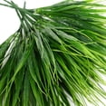thumbnail image 3 of De plantas de césped artificial, arbustos de plástico sintético, hierba de trigo falsa para exteriores, arbustos verdes resistentes a los rayos UV, decoración de jardín colgante Ofspeizc WRJM-439, 3 of 7