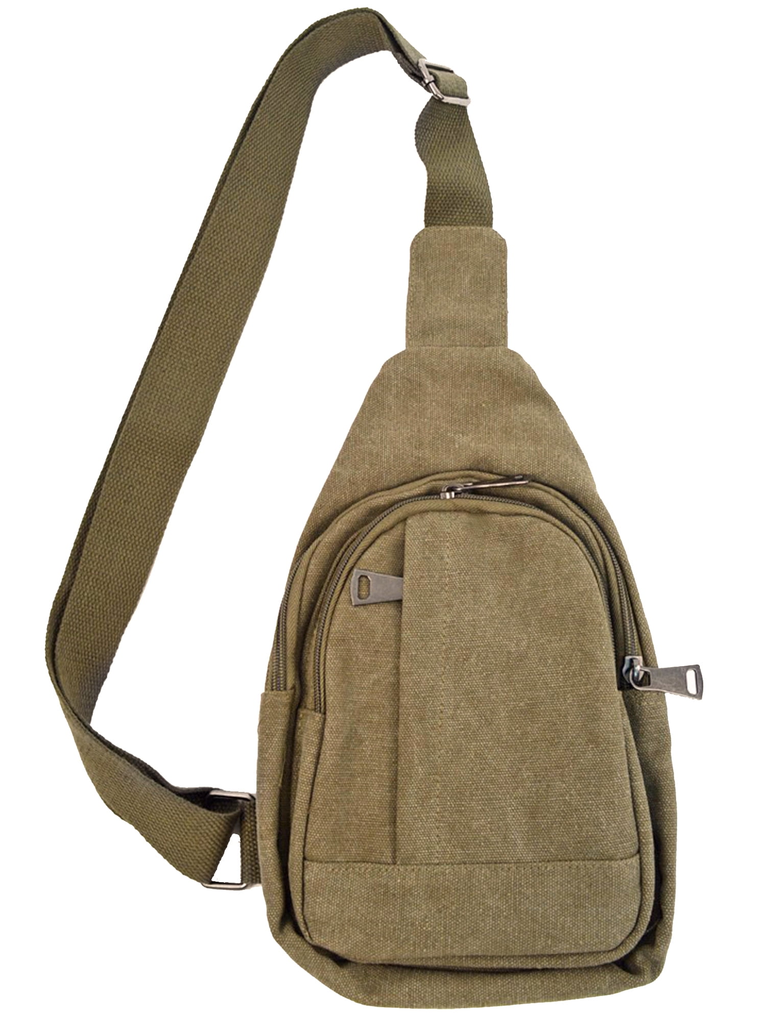 mens canvas sling bag