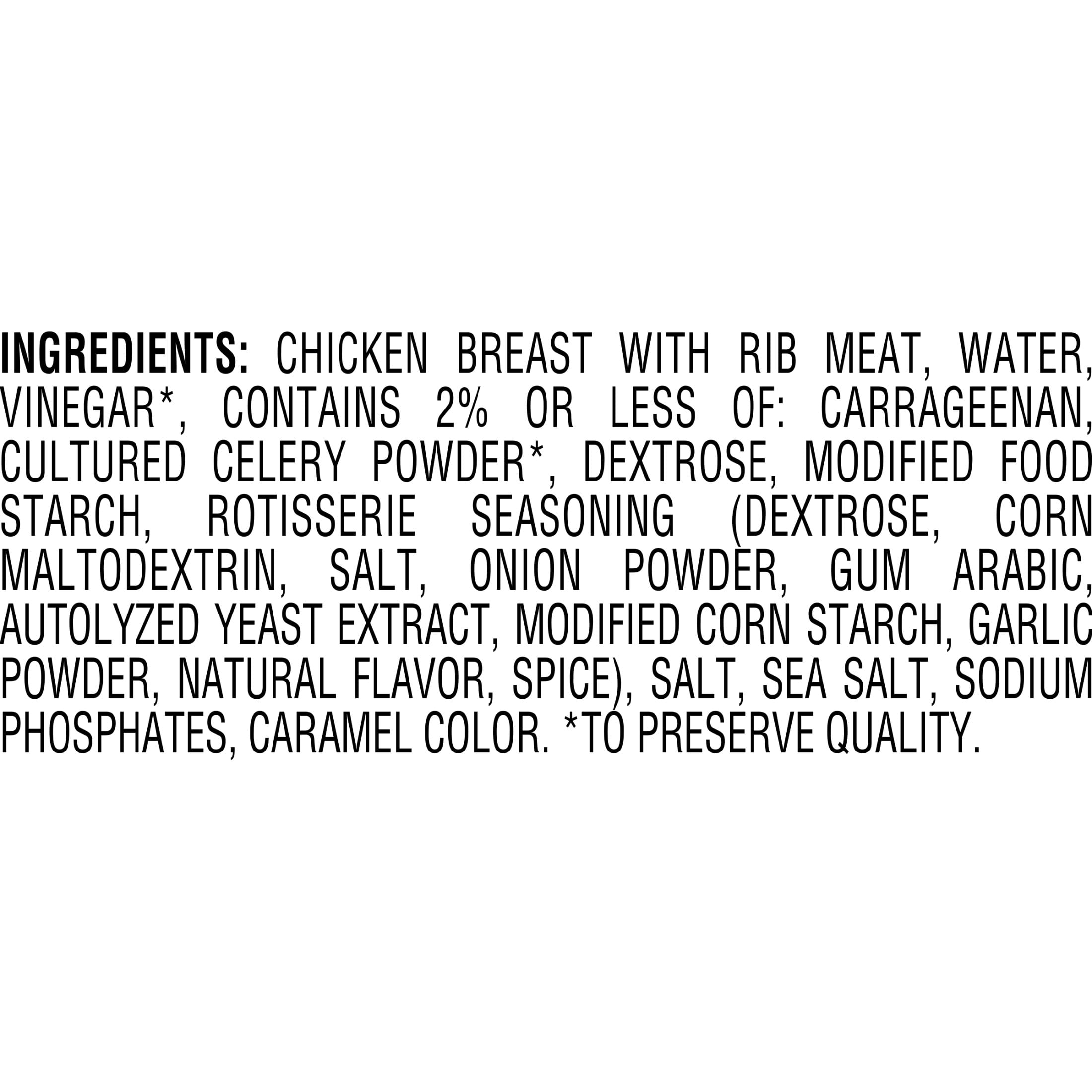 Hillshire Farm Ultra Thin Rotisserie Seasoned Chicken Breast Lunchmeat, 9 oz Plastic Tub, Refrigerated