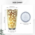 thumbnail image 4 of KLL Bunch of Grapes Print 40oz Stainless Steel Insulated Car Cup with Spillproof Lid - Keep Your Drink Hot or Cold on the Go-Straw Two-piece Set, 4 of 8