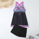 thumbnail image 4 of Traje de baño para mujer Traje de baño dividido con estampado grande para mujer Falda de bikini Traje de baño dividido Trajes de baño para mujer, 4 of 6