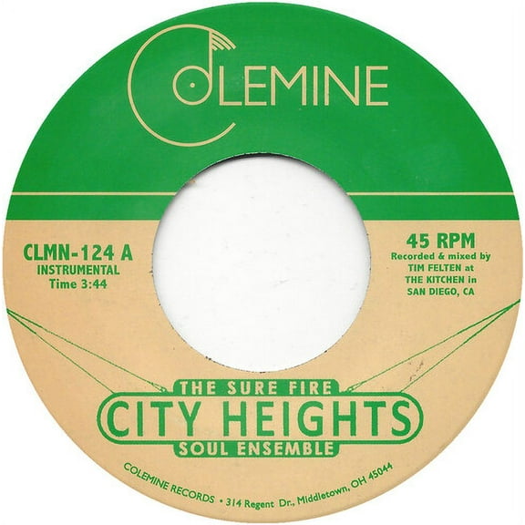 Sure Fire Soul Ensemble - City Heights / Strollin' Adams - Music & Performance - Vinyl [7-Inch]