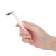 thumbnail image 3 of Portable Women Razor Stainless Steel Pink Manual Razors Safe Body Hair Removal Shaving Knife, 3 of 5