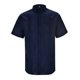 thumbnail image 1 of Camisas s Para Hombre Interior Camisa casual con botones para hombre Camisa de manga corta de color sólido Tops (Navy, XXL), 1 of 6