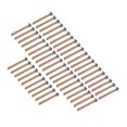 thumbnail image 4 of Mecha de Vela de Madera, Mechas de Vela de Madera 50pcs Profesional Ecológico Con Base de Metal Para Cera de Soya, 4 of 7