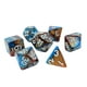 thumbnail image 3 of Dados acrílicos , de dados D20 D8 D12 D4 de dados poliédricos para de , , familiar, Marrón Hugo Dados de juego de mesa, 3 of 6