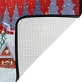 thumbnail image 3 of GZHJMY Christmas Snow Scene Doormat Non Slip Floor Mat Indoor Outdoor Entrance Kitchen Bath Garden Carpet, 23.6"x15.7", 3 of 6