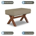 thumbnail image 3 of Foosball Table Cover 12 Oz Waterproof - 100% Weather Resistant Outdoor Game Table Cover with Elastic at 4 Sides (56"W x 52"D x 15"H, Beige), 3 of 6