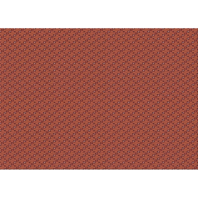 Ahgly Company Machine Washable Indoor Rectangle Transitional Bright Orange Area Rugs, 2' x 4'