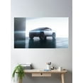 thumbnail image 2 of Cybertruck Poster Wall Art, Modern Wall Decor, 12x18 UNFRAMED, 2 of 3