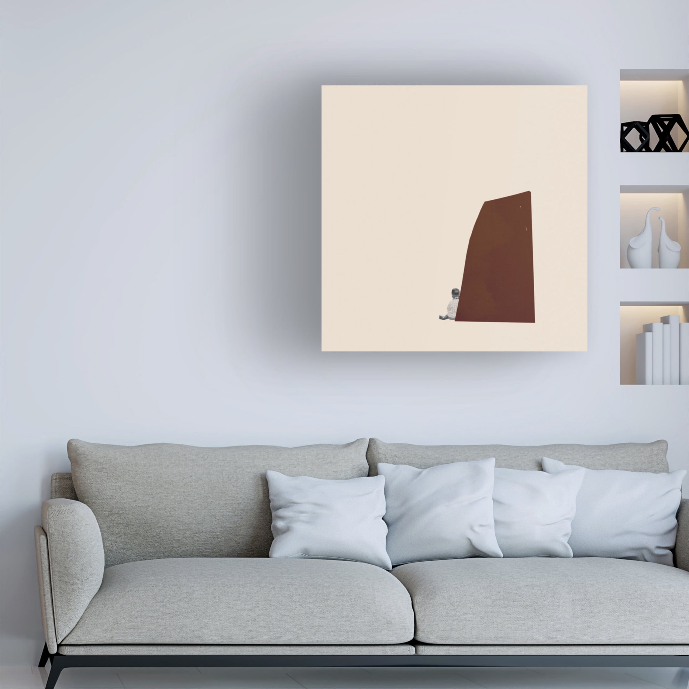 Trademark Fine Art Maarten Leon Recharging Canvas Wall Art