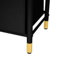 thumbnail image 7 of Simplify Adult 4 Drawer Luxury Dresser in Black, 7 of 7