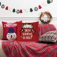 thumbnail image 5 of Christmas Pillow Covers 20 x 20 Inch Christmas Vacation Throw Pillows Winter Pillowcase Home Decor Living Room House Decorative Cushion Case for Sofa Couch, 5 of 6