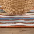 thumbnail image 6 of CAMILSON Spring Geometric Arch Striped Easy-Cleaning Non-Shedding Washable Outdoor Indoor Area Rug Orange 5x7, 6 of 8