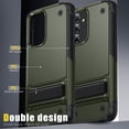 thumbnail image 6 of Allytech for Galaxy A03s Case, Military Grade Shockproof Kickstand Drop Protection Bumper Back Cover Case for Samsung Galaxy A03s 6.5" - Armygreen, 6 of 7