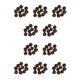 thumbnail image 1 of Bewildely 10pcs 3cm Wicker Rattan Balls Xmas Party Crafts Wedding Decorative café 10 piezas 10piezas, 1 of 3