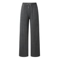 thumbnail image 4 of Dexiang Womens Causal Wide Leg Pants,Plud Sieze Sweatpants for Juniors Teen Girls Clearance Casual High Waisted Workout Joggers Lounge Pants Athletic Baggy Dark Gray M, 4 of 7