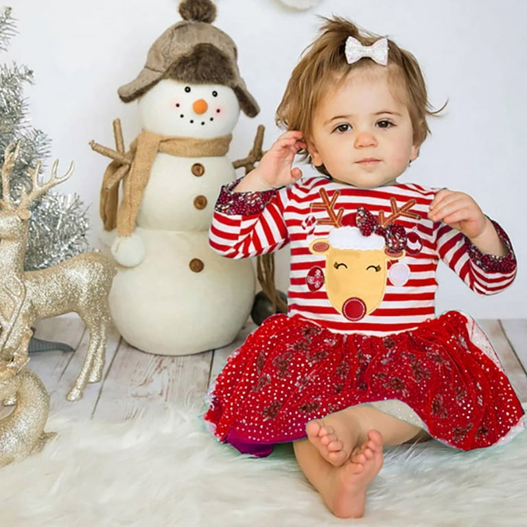 white christmas dresses Boy's Christmas Plaid Romper, Santa Outfit, Christmas Card matching Outfits main image 1