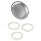 thumbnail image 1 of Univen Filtro de espresso y sellos de junta de 2,5" (64 mm) compatibles con cafeteras de aluminio Bialetti de 6 tazas, 1 of 5
