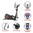 thumbnail image 4 of Sunny Health & Fitness Pre-Programmed Elliptical Trainer - SF-E320001, 4 of 9