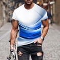 thumbnail image 2 of Mens Short Sleeve T-Shirt Vintage Designer Printed Shirts Summer Round Neck Casual Tee Tops Designer Graphic Tee For Men Summer, 2 of 5