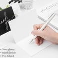 thumbnail image 5 of Black 4x6 Inch Thank You Cards Bulk Pack for Business, Wedding, Graduation, Funeral, 5 of 6