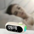 thumbnail image 5 of sruoe Alarm Clock, Clock Alarm Bedside, Clock Alarm Digital, Alarm Clocks for Bedrooms, Small Alarm Clock, Vibrating Alarm Clock, Projection Rectangular, Plastic, 5 of 6