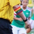 thumbnail image 1 of UPOUART Elastic Soccer Captain Armband Wear Resistant for Football Basketball Team Sports, 1 of 8