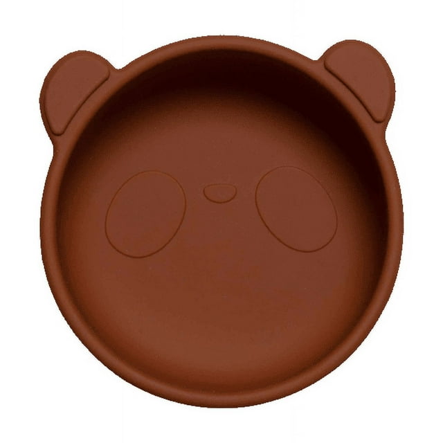 Children Silicone Bowl Panda Baby Feeding Dishes BPA Free