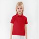 thumbnail image 4 of Odeerbi Chicos Niñas 2 Pack Camisas de Manga Corta Color Sólido Botón Casual Abajo Uniforme Escolar Tops Para 1-13 Años, 4 of 9