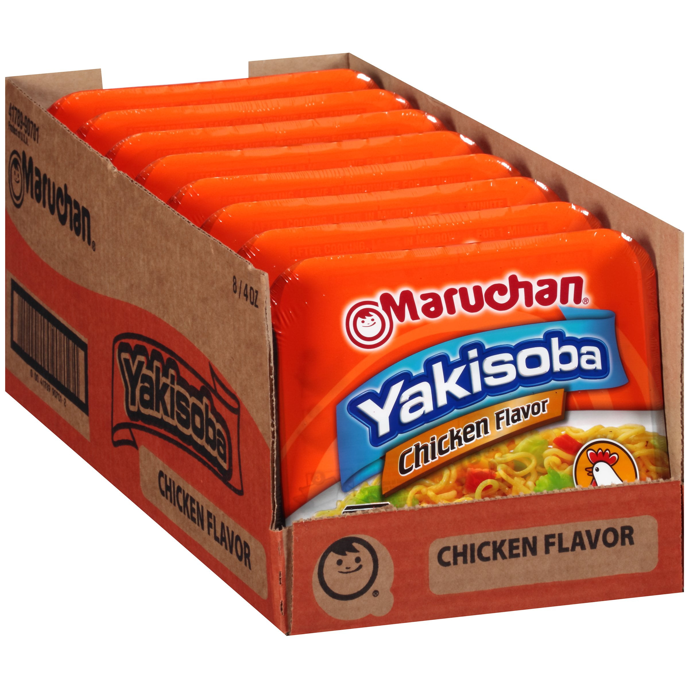Maruchan Yakisoba Teriyaki Beef, 4.00 Oz, Pack of 8 - Walmart.com